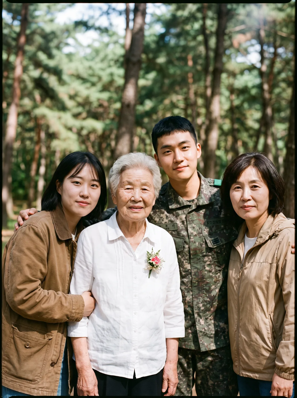 대가족 합성 (예시)