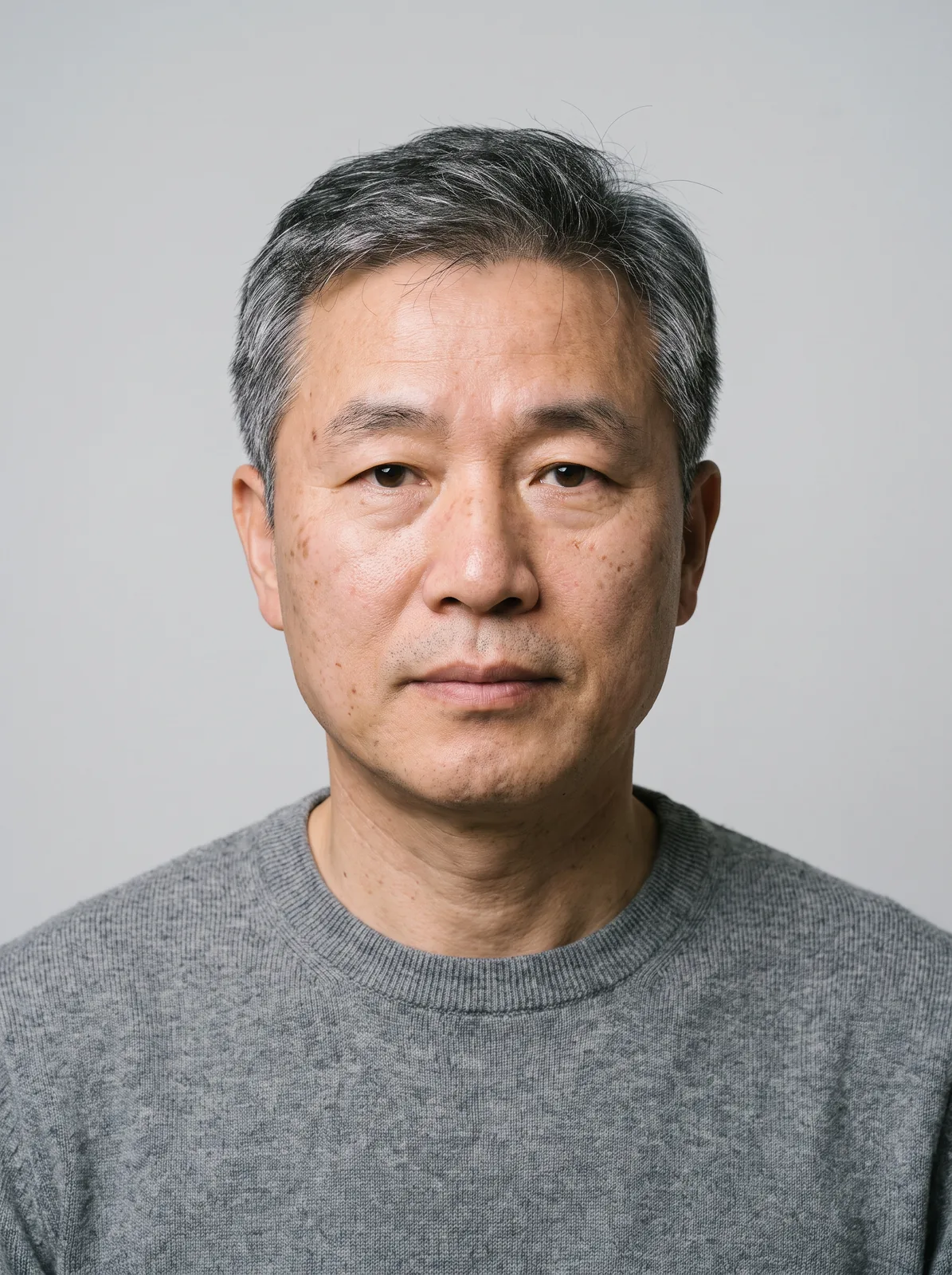 의상 교체(정장) 전 (예시)