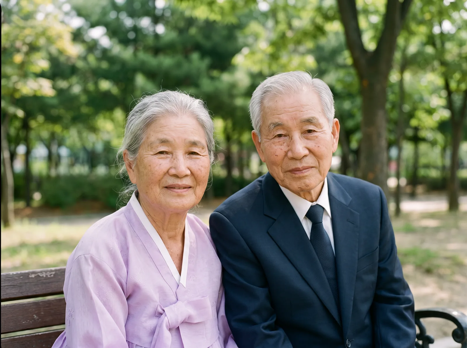 두 사진 합성 예시
